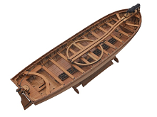 Сборная деревянная модель корабля MASTER KORABEL 42футовый баркас с 24фунт карронадой 1841, 148